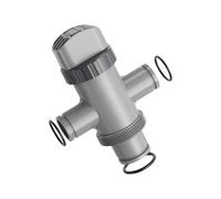 Accesorio de manguera roscado para de filtro de piscina, reemplazo de conector con soporte de sello para tareas de mantenimiento del hogar, exteriores, cuerpo de Pp, mantenimiento del patio en