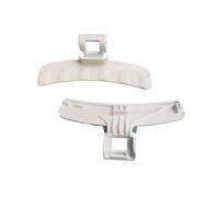 Accesorio de manija de puerta de lavadora DC64-01524A, Compatible con Samsung, lavadora de tambor(WHITE)