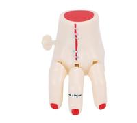 Accesorio de Mano Falso Aterrador con Mecanismo de Movimiento Espeluznante, Ideal para Fiestas de Cosplay, Material Plástico (White)