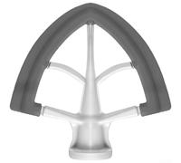 Accesorio de masa para mezcladoras de cabeza inclinable de 4,5 a 5 L KSM100 KSM120. La paleta de borde flexible reduce el tiempo de raspado en un 50% (gris)