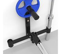 Accesorio de minas terrestres montado en la pared para barra, giratorio de 720°, máquina de fila de barra en T, soporte para placa de peso, acero laminado en frío