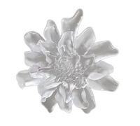 Accesorio de moda de flor de pétalo grande exagerado para mujer, joyería de grunge, piezas de declaración de estilos, anillos ajustables de flores