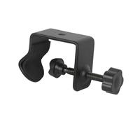 Accesorio de montaje de base negro con rosca de 1/4 pulgadas, soporte de superficie de trabajo ajustable para estantes de video, escritorio, estilo B
