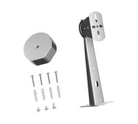 Accesorio de montaje de dispositivo para terminal compacto de Internet por satélite, soporte de pared de acero inoxidable con placa ranurada, junta y soporte de pared de hardware, soporte de
