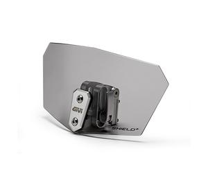 Accesorio de parabrisas universal GIVI teñido con soporte