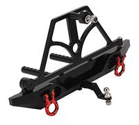 Accesorio de parachoques trasero de metal con soporte para neumáticos de repuesto con resorte apto para Scx10 D90 1/10 RC Crawler