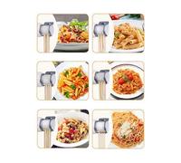 Accesorio de pasta gourmet para batidora Kitchenaid, juego de accesorios para hacer pasta con 6 formas diferentes Pa