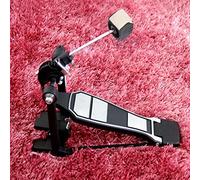 Accesorio de pedal de tambor, elegante y duradero, batidor de pedal de percusión con cuerpo de acero inoxidable y mango lateral de fieltro de lana, accesorio ideal para instrumentos de percusión