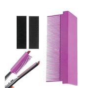 Accesorio De Peine Para Plancha,Accesorio De Peine Para Plancha - Accesorio de peine para peinar el cabello - Clip de prensa alisador resistente al calor desmontable para salón de mujeres