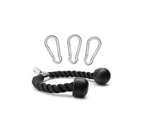Accesorio de polea de Doble Cabeza con Cuerda y Mangos for Entrenamiento de Fuerza en gimnasios Big Bird. Accesorios for Equipos de Gimnasio.(Set 3)