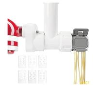 Accesorio de prensa de pasta compatible con KitchenAid, 6 discos de forma, accesorio duradero y lavable