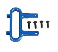 Accesorio de protección de parachoques trasero delantero RC de aleación de aluminio apto para coche 1/10 XTE RC (Azul)