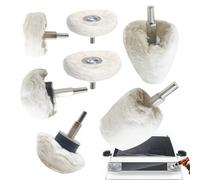 Accesorio de pulido para taladro - almohadillas limpias, amortiguador de perforación | Herramienta de pulido en forma de rueda, pulidora de cerámica