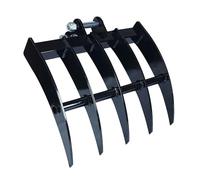 Accesorio de rastrillo for miniexcavadora: limpia escombros y tierra suelta, superficie for excavadoras de 0,8 a 2 toneladas