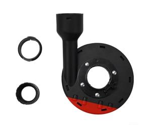 Accesorio de recogida de polvo para amoladora angular, mantiene el entorno de trabajo a salvo del polvo mientras se utiliza para amoladoras de 4 pulgadas