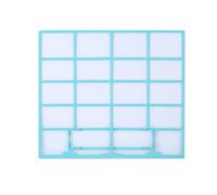 Accesorio de red de filtro compatible con unidades de aire acondicionado interior Midea para mitigación de polvo y mejor paso de aire a través de la unidad (37,5 x 33 cm)