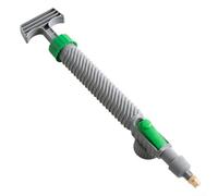 Accesorio de regadera por pulverización de 4 mm para botellas estándar que ofrece una entrega específica de niebla para plantas en maceta, balcón, jardines e invernaderos (gris verde)