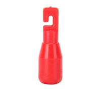 Accesorio de repuesto de punta de bastón rodante de 2 piezas para bastón de caminar ciego(rojo)