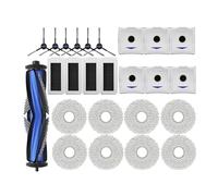 Accesorio de repuesto for aspiradora, cepillo lateral principal, filtro HEPA, mopa, bolsa for polvo, compatible con Ecovacs N30 Pro Omni(25pcs As shown)