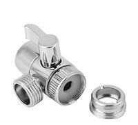 Accesorio de Rociador de Manguera de Fregadero, Kit de Lavado de Cabello con Ducha de Baño, Juego de Adaptador Convertidor de Grifo de Ducha Manual, Acero Inoxidable, 2 Modos de Salida de Agua