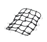 Accesorio de Rock RC a Escala 1/10, portaequipajes, Red roja, Compatible con D90 D110 TRX-4 Trx4 RC Car F129 (Color : Black)