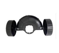 Accesorio de rueda para desbrozadora - Ruedas de soporte ajustables ABS 30 cm | Herramienta de asistencia a la estabilidad de la cortabordes, diseño duradero de la guía de rodamiento, accesorio de fa