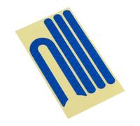 Accesorio de seguridad para scooter eléctrico para Xiaomi Para M365 M1S Tira reflectante Se adapta a bordes de bordes Líneas de panel rectas o curvas (azul)