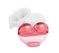 Accesorio de silicona resistente multiusos en forma de corazón para manualidades perfumadas y almacenamiento de joyas, caja de joyería de silicona