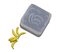 Accesorio de silicona suave para elaborar alimentos realistas en miniatura, adecuado para educación artística y diversión familiar, suministros de aula