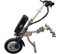 Accesorio de silla de ruedas de bicicleta de mano eléctrica 500W Accesorio de silla de ruedas de bicicleta de mano eléctrica, dispositivo de tracción de silla de ruedas, kit de conversión de