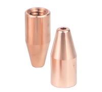 Accesorio de soldador láser de fibra portátil: 10 boquillas de guía de alambre único M5, punta de cobre de alta precisión, para alimentación de alambre estable y reducción de salpicadura 10 pcs 0.8mm