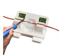 Accesorio de soldadura de alambre eléctrico, soporte de abrazadera de alambre de estación de soldadura, mesa auxiliar de soldadura manual, abrazadera de soporte de soldadura ajustable para instalación