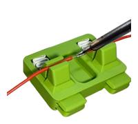 Accesorio de soldadura de alambre eléctrico, soporte de abrazadera de alambre de estación de soldadura, mesa auxiliar de soldadura manual, abrazadera de soporte de soldadura ajustable para instalación