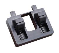 Accesorio de soldadura de alambre eléctrico | Soporte de electrodo de soldadura | Configuración de soldadura de alambre portátil de 7 x 5 cm | Abrazadera de soldadura de cable multifuncional compacta