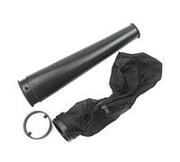 Accesorio de soplador de aire eléctrico portátil, boquilla larga con hebilla y ajuste de bolsa para soplador de aire eléctrico, colector de 3 piezas, tubo para limpiar migas de cabello, computadora