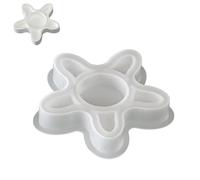 Accesorio de soporte de silicona con yeso de arcilla de resina epoxi para creaciones artísticas, manualidades de silicona para arte