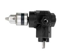 Accesorio de taladro de 90 grados, accesorio de extensión de acero con rodamiento de ángulo recto para herramienta de curvado profesional para carpintería, adaptador de taladro de ángulo recto