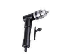 Accesorio de taladro de ángulo recto, adaptador convertidor de portabrocas de metal de 1 a 10 mm, extensión de curva de taladro de 90 grados para espacio de trabajo de esquina reducido