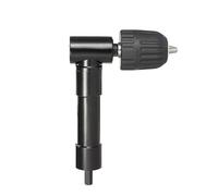 Accesorio de taladro de ángulo recto, adaptador convertidor de portabrocas de plástico de 0,8 a 10 mm, extensión de curva de taladro de 90 grados para espacio de trabajo de esquina reducido
