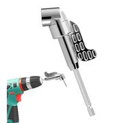 Accesorio de taladro de ángulo recto - Adaptador de taladro de ángulo recto | Extensión de taladros en ángulo recto | Taladros de ángulo recto adecuados para espacios reducidos, proyectos, mejoras del