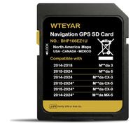 Accesorio de tarjeta SD de navegación SDHC actualizada 2025 para Mazda CX-3 2016-2021, CX-5/CX-9 US/Canada/México Maps 2016-2020 - BHP166EZ1N