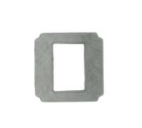 Accesorio De Toallitas Limpias Cuadradas De Tela Clase Fregona, Compatible Con Purerobo, Robot De Limpieza De Ventanas, Modelos De W-S3 W-S8S W-S3S(Gray Cloth 1Pcs)