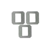 Accesorio De Toallitas Limpias Cuadradas De Tela Clase Fregona, Compatible Con Purerobo, Robot De Limpieza De Ventanas, Modelos De W-S3 W-S8S W-S3S(Gray Cloth 3Pcs)