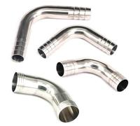 Accesorio de tubería de codo de 90 grados de acero inoxidable 304 con púas, diámetro interior de 12,7/16/19/22/25/32/38/45/51/57/63/76/89 mm(19mm)