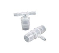 Accesorio de tubería de plástico de 2 mm a 25 mm, reductor de púas Pagoda, conector de manguera de inserción de PP for pecera, tipo T de 3 vías, for jardín doméstico.(14-8-14)
