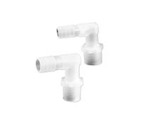 Accesorio de tubería de plástico de 3,9-19,5 mm, conector de púa Pagoda a rosca macho BSP G1/8, 1/4, 3/8, 1/2 y 3/4, for pecera, jardín, manguera de PP.(7.9-G3I4)