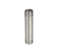 Accesorio de tubería de rosca recta de acero inoxidable, SS304, tubo de 75 mm, 1/4 ", 3/8", 1/2 ", 3/4", 1-1/4 ", 1-1/2"(DN15)
