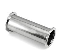 Accesorio de tubería de vacío de tubo de carrete recto de 40, 50, 60, 70, 80, 100, 120, 150, 180 y 200 mm de longitud, KF16, KF25, KF40 y KF50, acero inoxidable SUS 304(KF25-80mm)