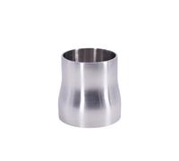 Accesorio de tubería reductor de soldadura a tope de acero inoxidable SUS 304 de 22-85 mm - Tri abrazadera compatible for uso industrial y doméstico(60mm-54mm)