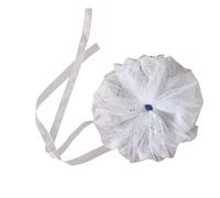 Accesorio de velo de malla brillante para bodas modernas, llamativo collar de malla brillante para boda, talla única, como se describe, como se describe